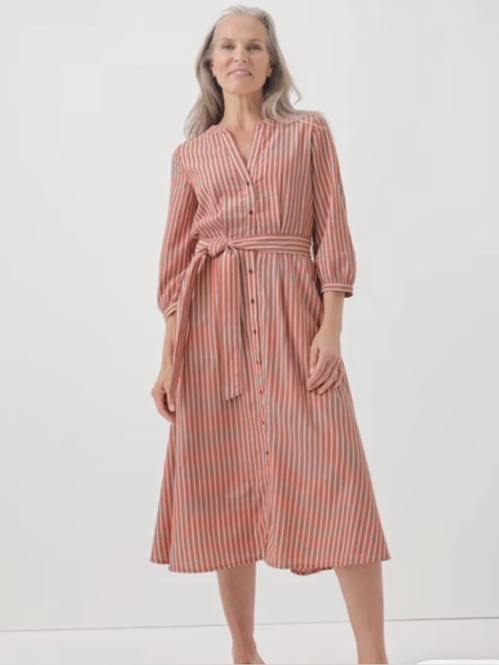 Pact Women's Sunset Lightweight Cotton Easy Dress size XXXL
